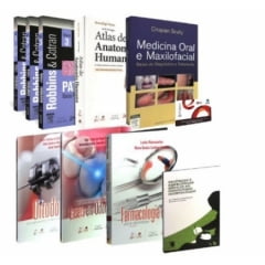 LIVRO KIT ODONTOLOGIA COM PATOLOGIA 9 VOLUMES